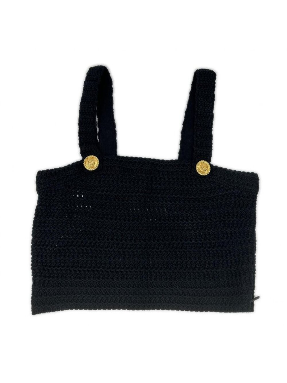 Gucci Black Knit Camisole XS